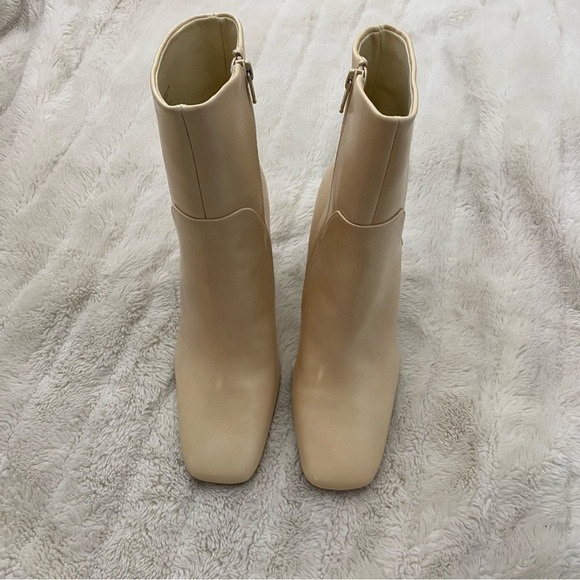 Asos Embassy Square Toe High Heeled Ankle Boots New Size 8 - Picture 4 of 16